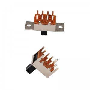 スライドスイッチSS23H25おもちゃ、電化製品、ヘッドフォン、オーディオ機器、スライドスイッチ、高電流、垂直スライドスイッチ