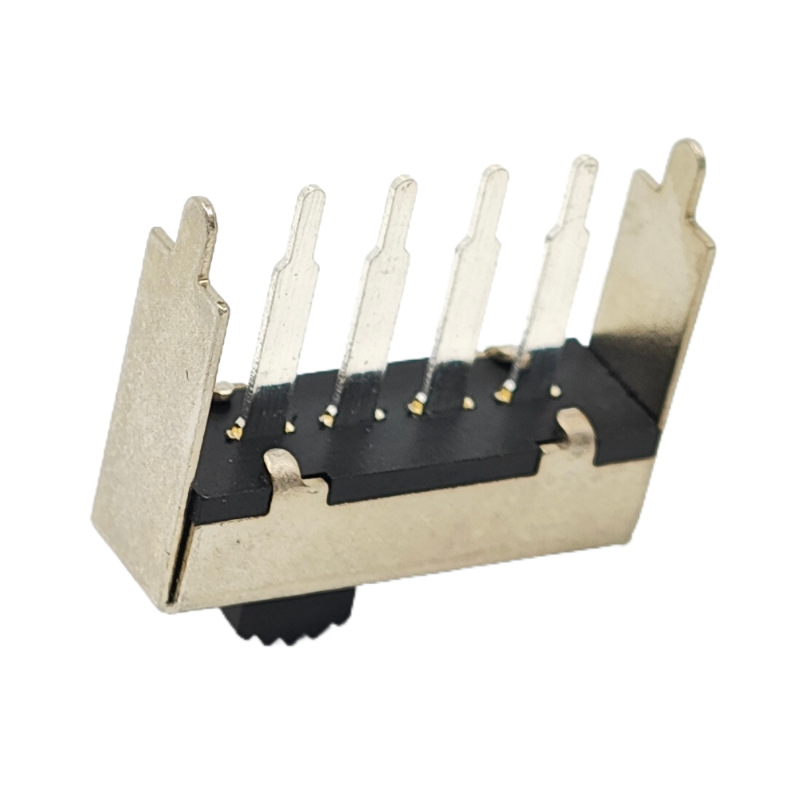 スライドスイッチ SS13H02 高-電流スイッチ 1P3T 垂直プラグ-で